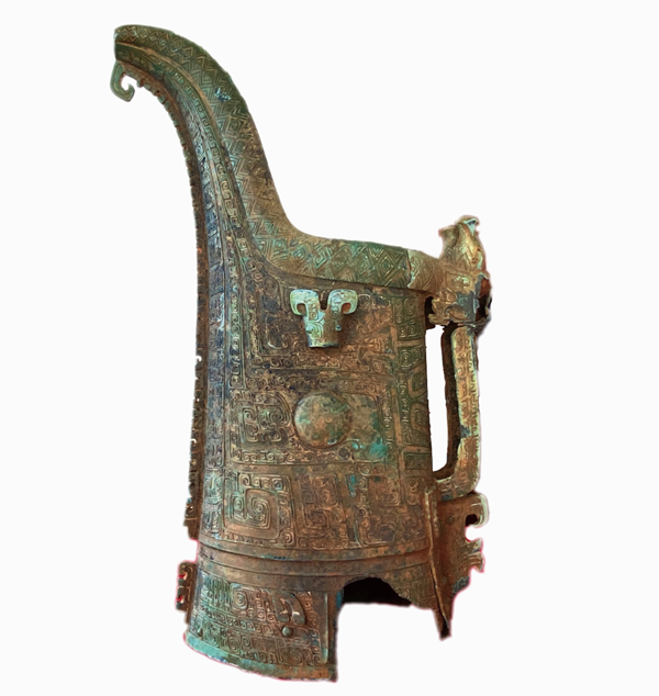 湖南出土两件商代青铜器 铜觥器形罕见(图1)